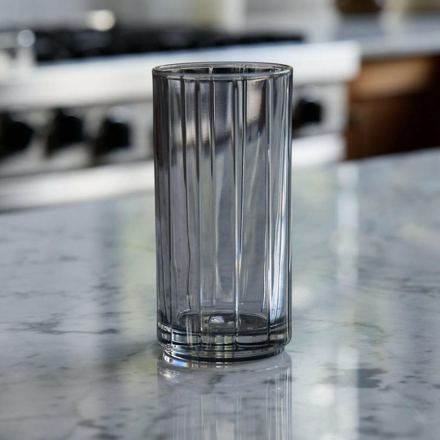 Elegant highball glasses set, perfect for serving cocktails and refreshing beverages in style