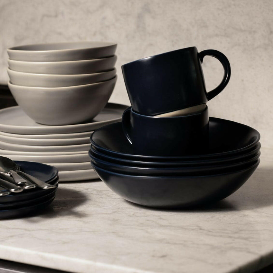 Freshly prepared pasta served in elegant bowls, showcasing authentic Italian cuisine and fine dining presentation